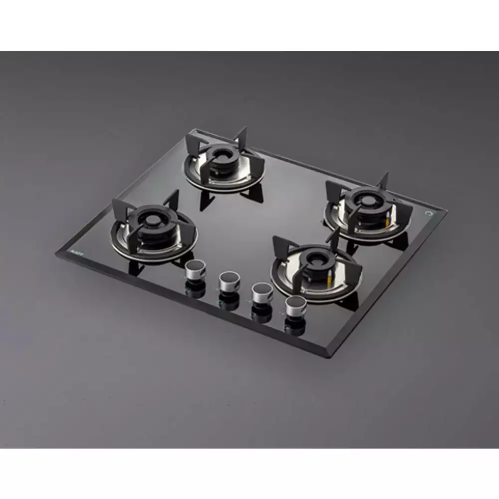 Kaff FBB 604 Four Burner With Auto Ignition Built-in Hob - 60 cm, Black Finish