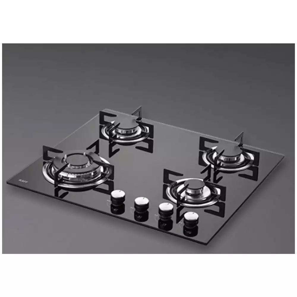 Kaff NE 4B 60 GF, 4 Burner With Auto Electric Ignition Built-in Hob - 60 cm, Enamelled Matt Finish