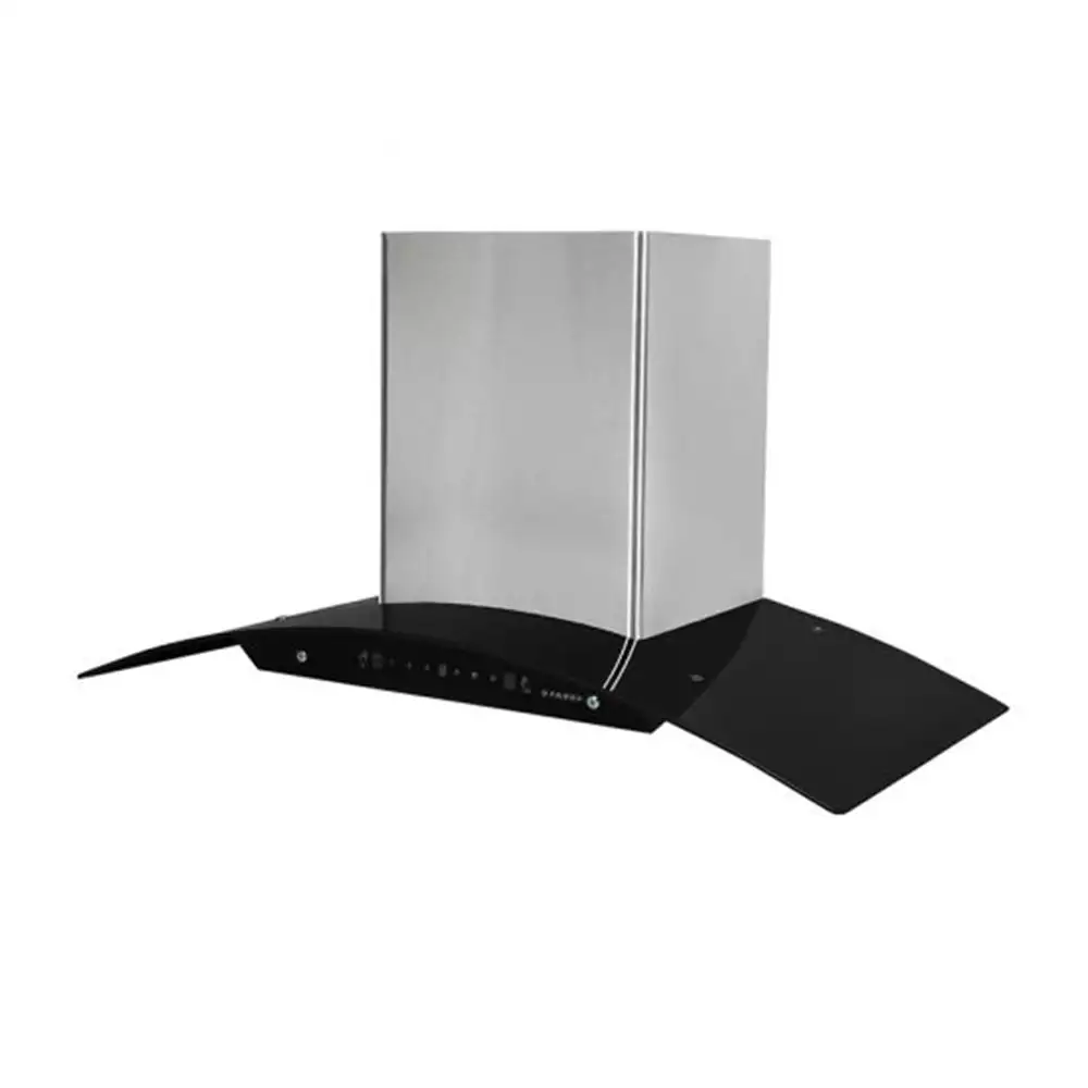 Faber Hood Zest HC SC SS 90 cm Filterless Wall Mounted Kitchen Chimney - Suction Capacity 1100 m3/hr (Silver)