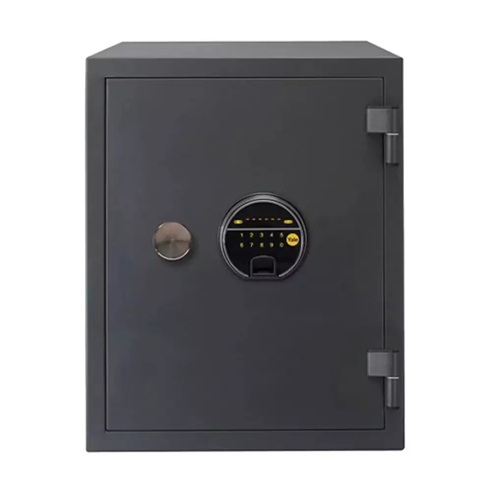 Yale YFF/520/FG2 (36.9 Litre) Biometric Safe Locker For Home & Office With Fingerprint Access, Black - 53 Kg (1 Year Warranty)