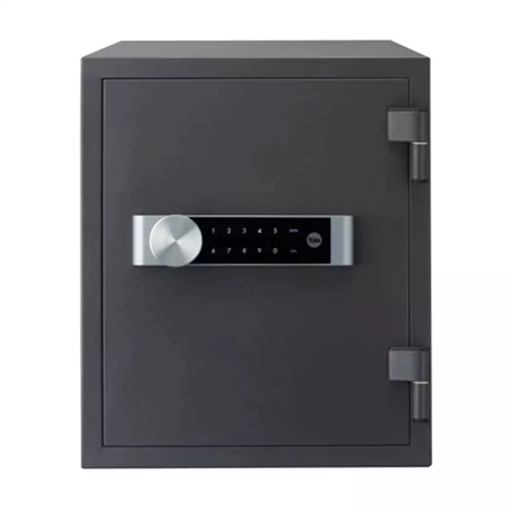 Yale YFM/420/FG2 (25.3 Litre) Electronic Safe Locker For Home & Office With Pin Code & Key Access, Black - 26 Kg (1 Year Warranty)