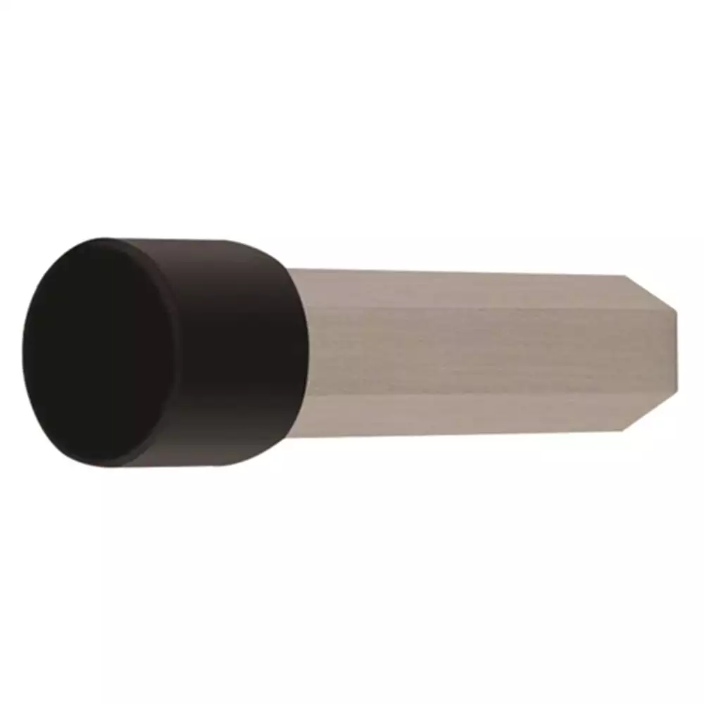 AceLine HexBuffer Door Stopper- Dull Nickel