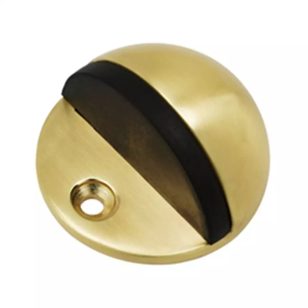 AHA! PAP Zinc Door Stopper - Satin Brass