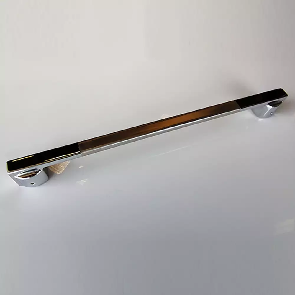 Tunes Door Handle Interior Fittings, Chrome Plate Two Tone, Size - 300 mm - DH-10116