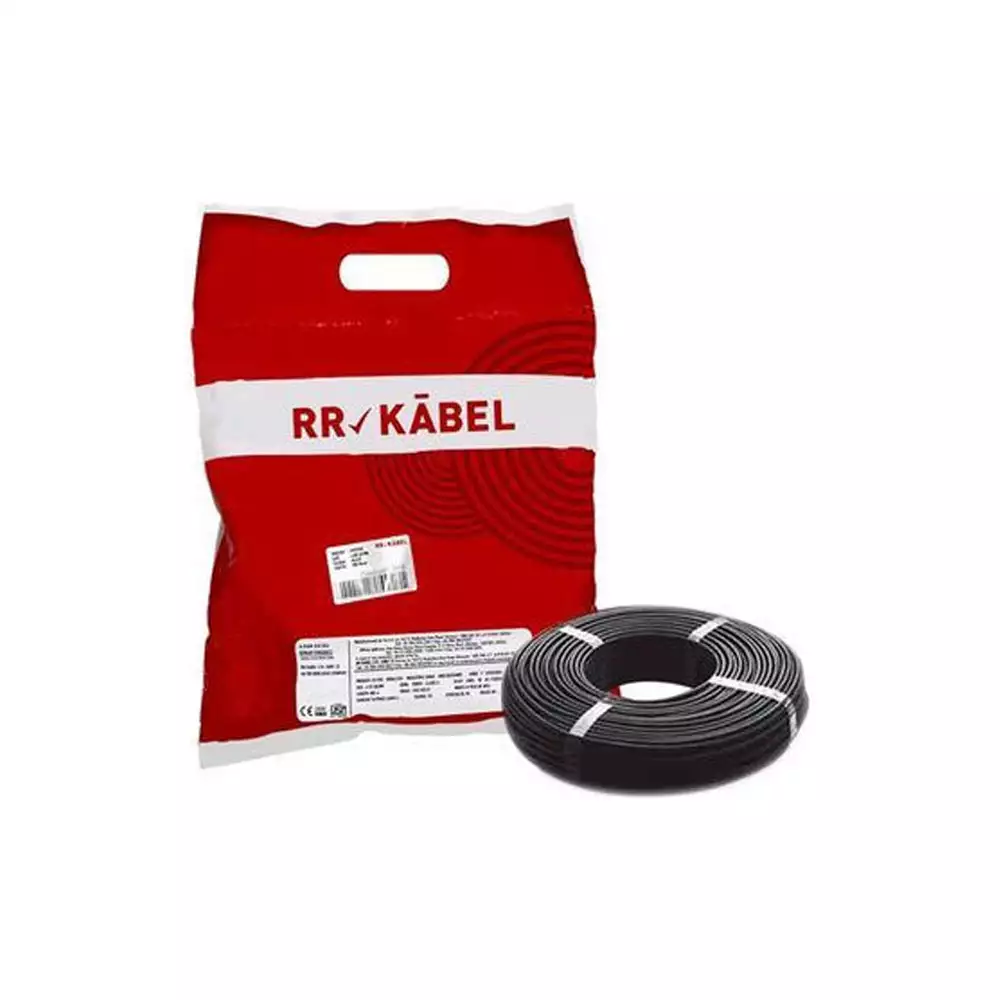 RR Kabel FR Wire 2.50 Sq. mm - 200 Meter (Black)