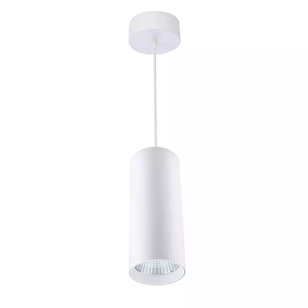 Wipro Vertica Short Pendant Cool White Hanging Light , 10 Watt - White