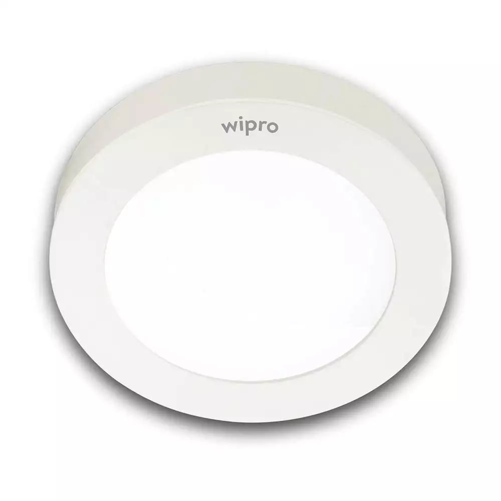 Wipro Iris Slim RO Cool White Round LED Downlight , 15 Watt - White