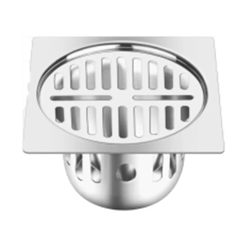 Nirali Alena Small Floor Drain Satin Finish - 5 Inches