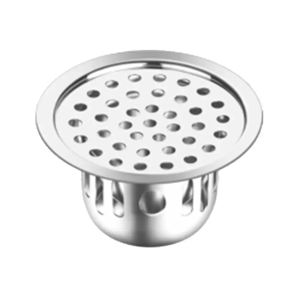 Nirali Alex Small Floor Drain Glossy Finish - 5 Inches