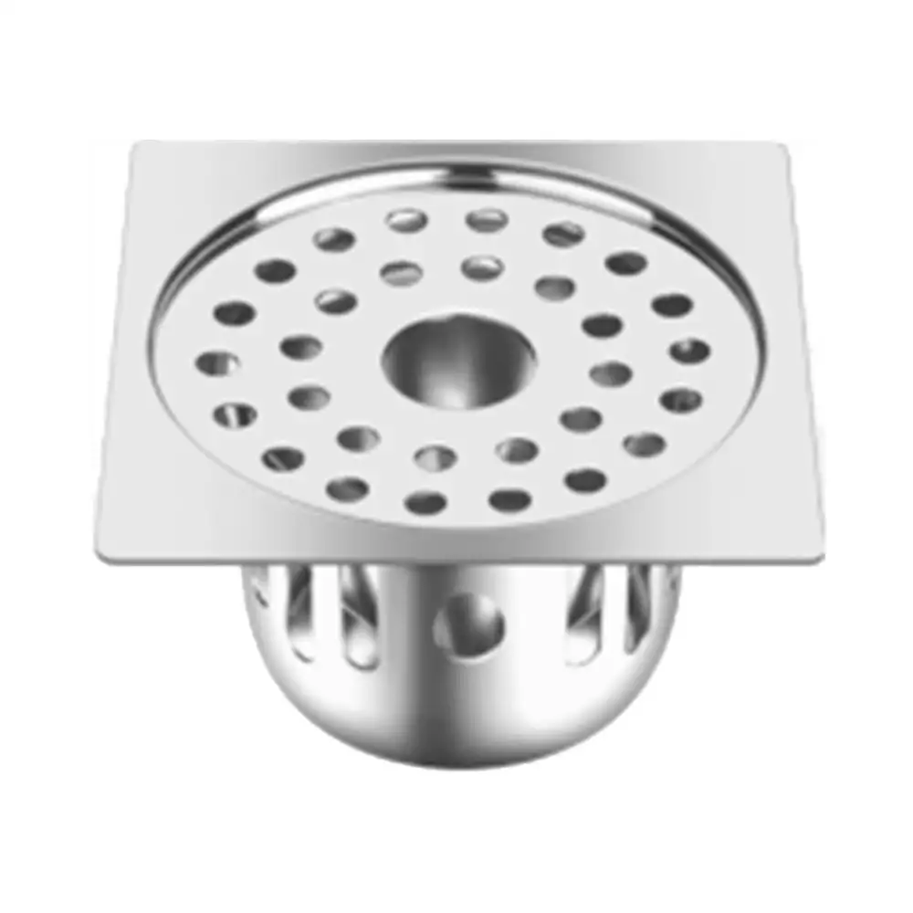 Nirali Bento Small Floor Drain Satin Finish - 5 Inches