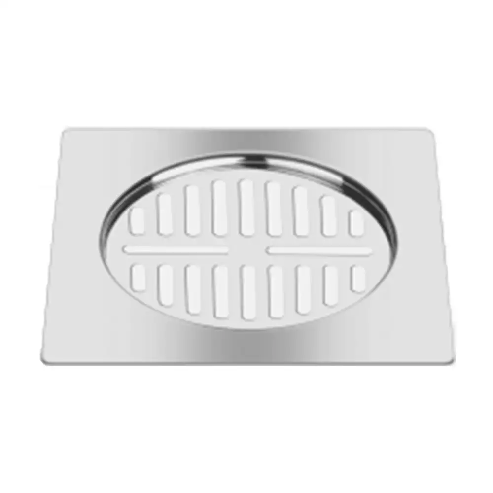 Nirali Elvin Big 2 Piece Floor Drain Satin Finish - 6 Inches