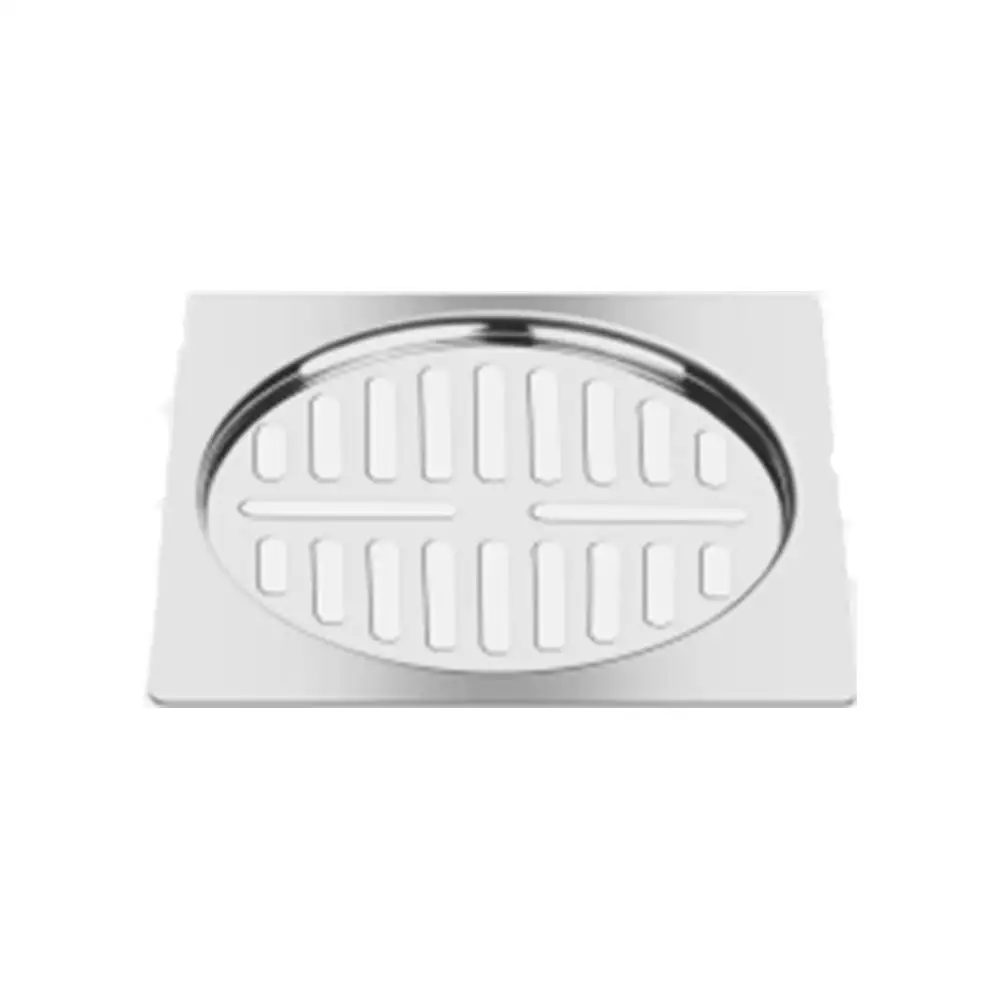 Nirali Elvin Small 2 Piece Floor Drain Satin Finish - 5 Inches