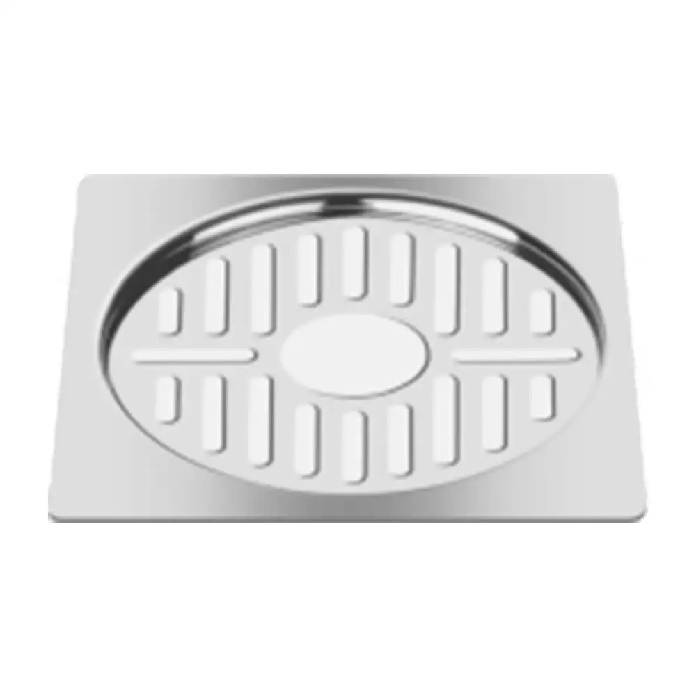 Nirali Erica Big 2 Piece Floor Drain Glossy Finish - 6 Inches