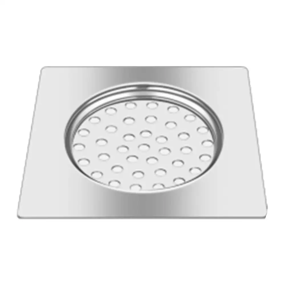 Nirali Ivana Big 1 Piece Floor Drain Glossy Finish - 6 Inches