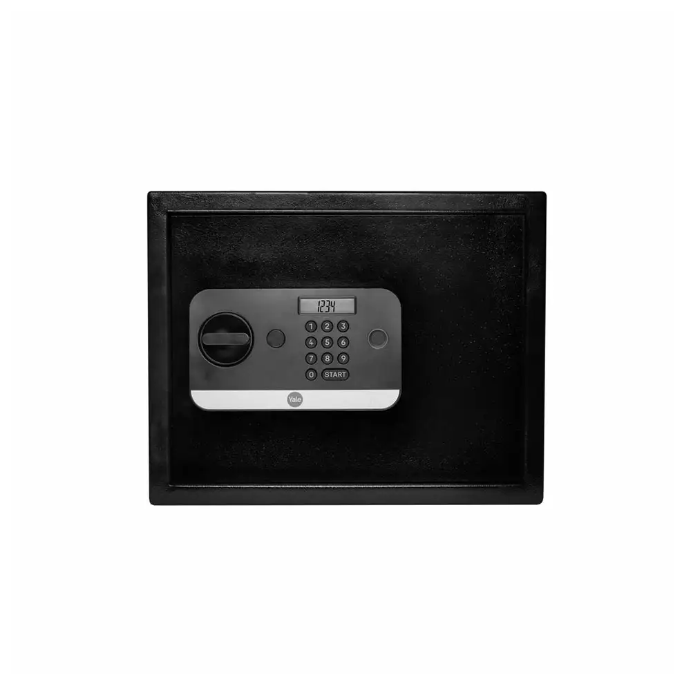 Yale Stellar 250/DB2 (16.7 Litre) Biometric Digital Safe Locker For Home & Office With Fingerprint, Pincode & Key Access, Black - 9 Kg (1 Year Warranty)