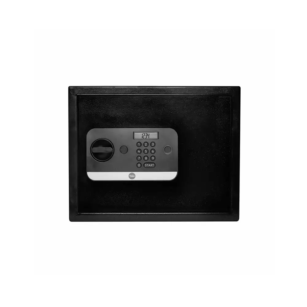 Yale Stellar 300/DB2 (27.3 Litre) Biometric Safe Locker For Home & Office With Fingerprint, Pincode & Key Access, Black - 11.5 Kg (1 Year Warranty)