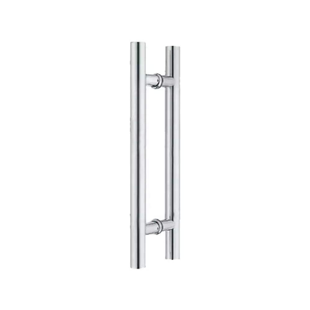 BTL H-Type Glass Door Handle - SS - (375 x 300 x 25 Dia.)