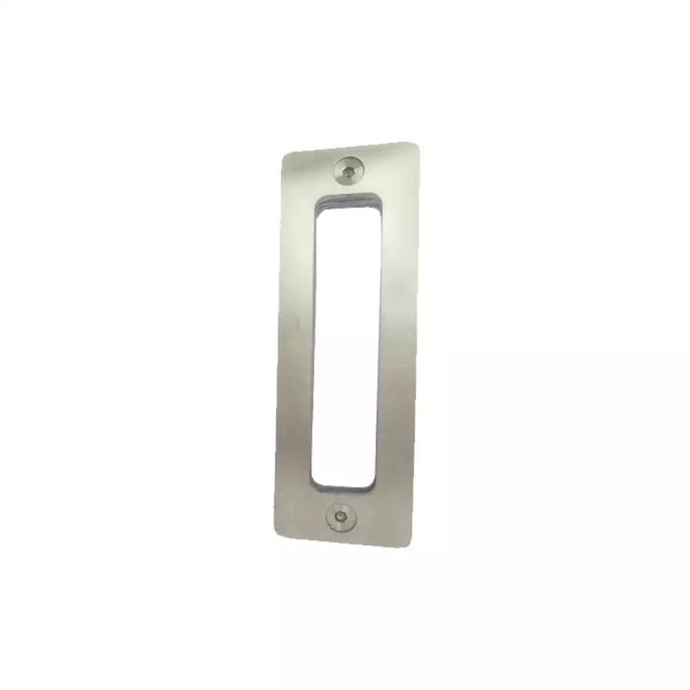 BTL Glass Sliding Handles Rectangle Slim - (SS)