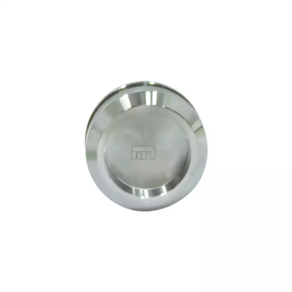 BTL Glass Sliding Handles Solid Round - (SS)