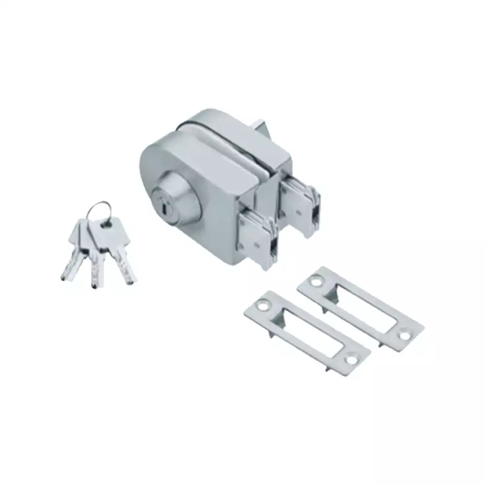 BTL Glass Door Lock - 080S - Wall To Glass