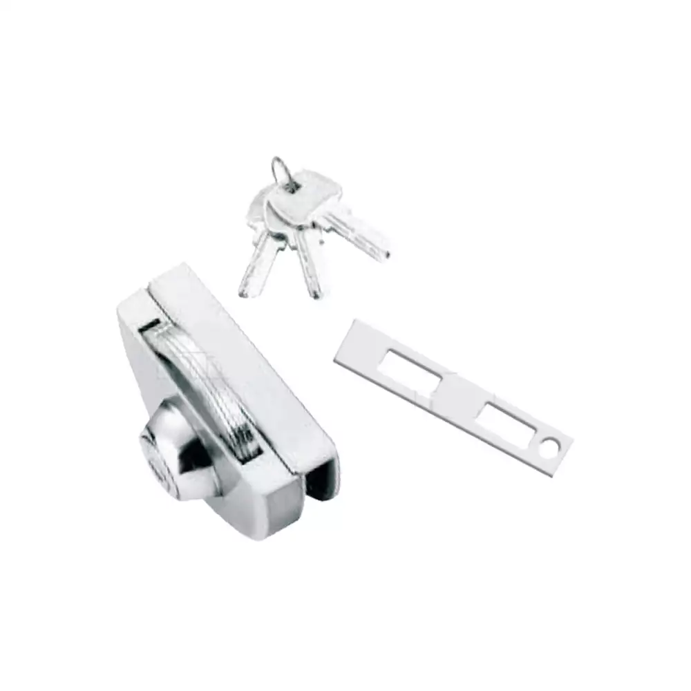 BTL Glass Door Lock - 70BS - Wall To Glass