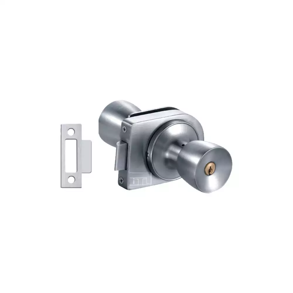 BTL Wall To Glass Cylindrical Lock