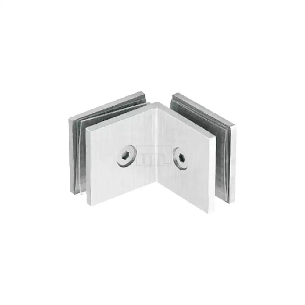 BTL Bracket Glass To Glass 90 Degree - SS (45 Kg)