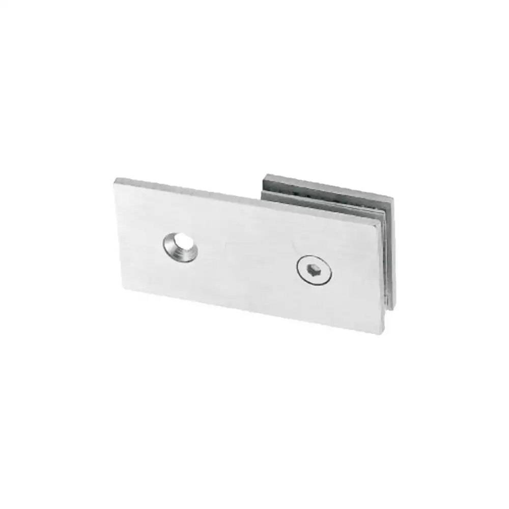 BTL Bracket Wall To Glass 180 Degree - SS (45 Kg)