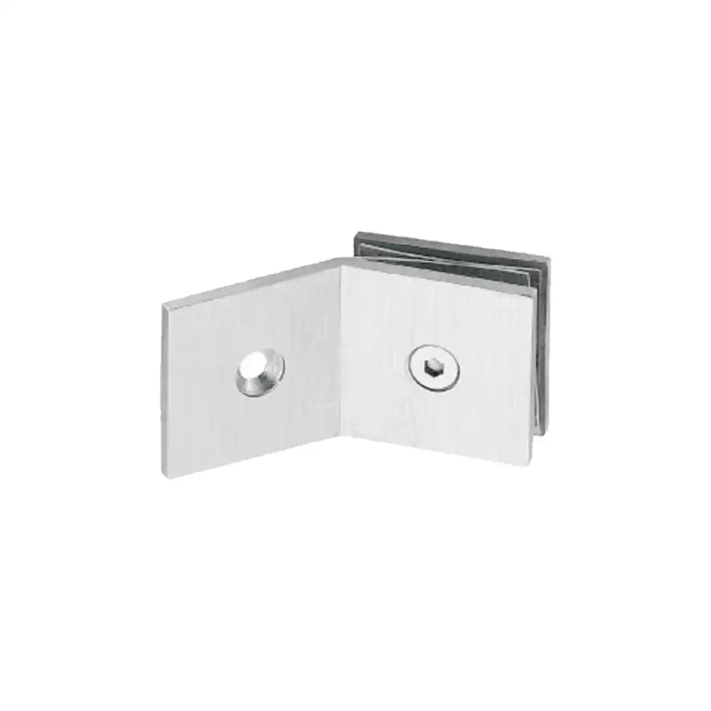 BTL Bracket Wall To Glass 135 Degree - SS (45 Kg)