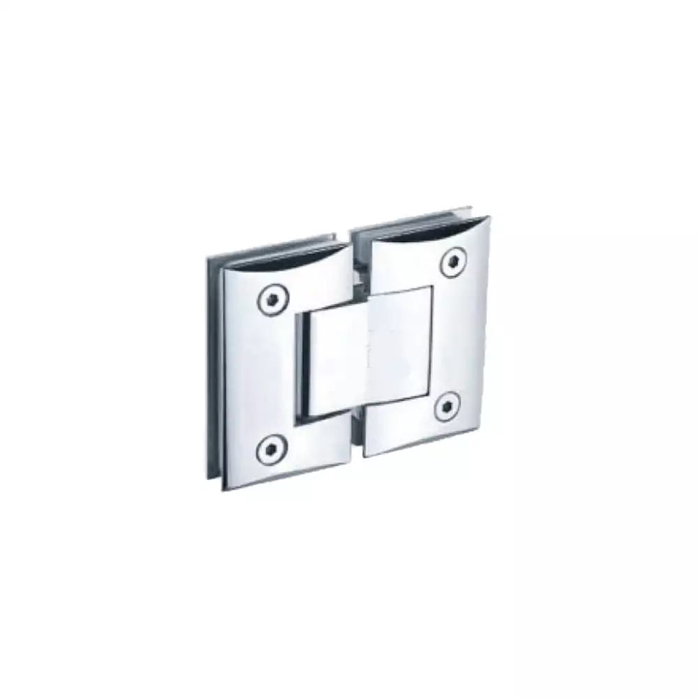 BTL Shower Hinge Glass To Glass 180 Degree - Zinc CP