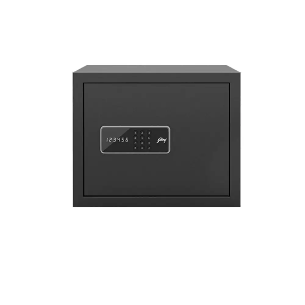 Godrej NX Pro Digital (30 Litre) Electronic Safe Locker For Home & Office With Pin Code & Key Access, Ebony - 13 Kg (1 Year Warranty)