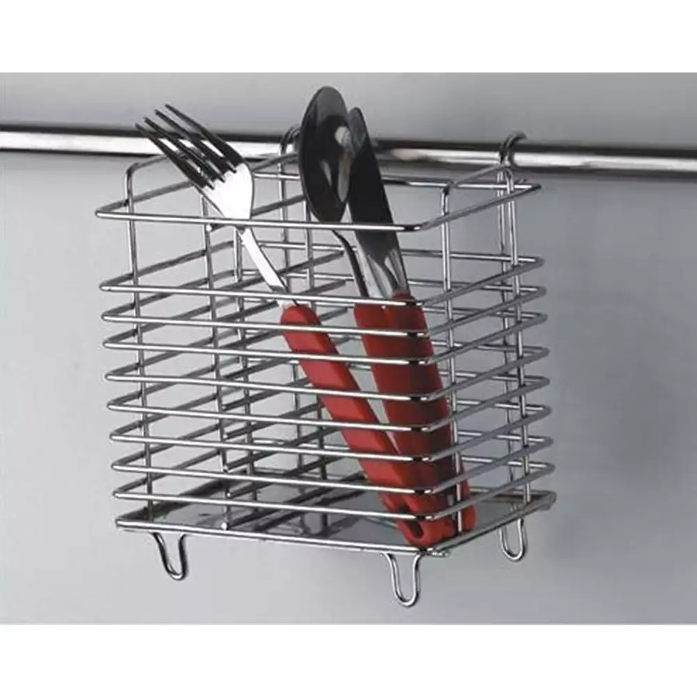 Slimline Modular Spoon Holder Nickel Chrome Finish 