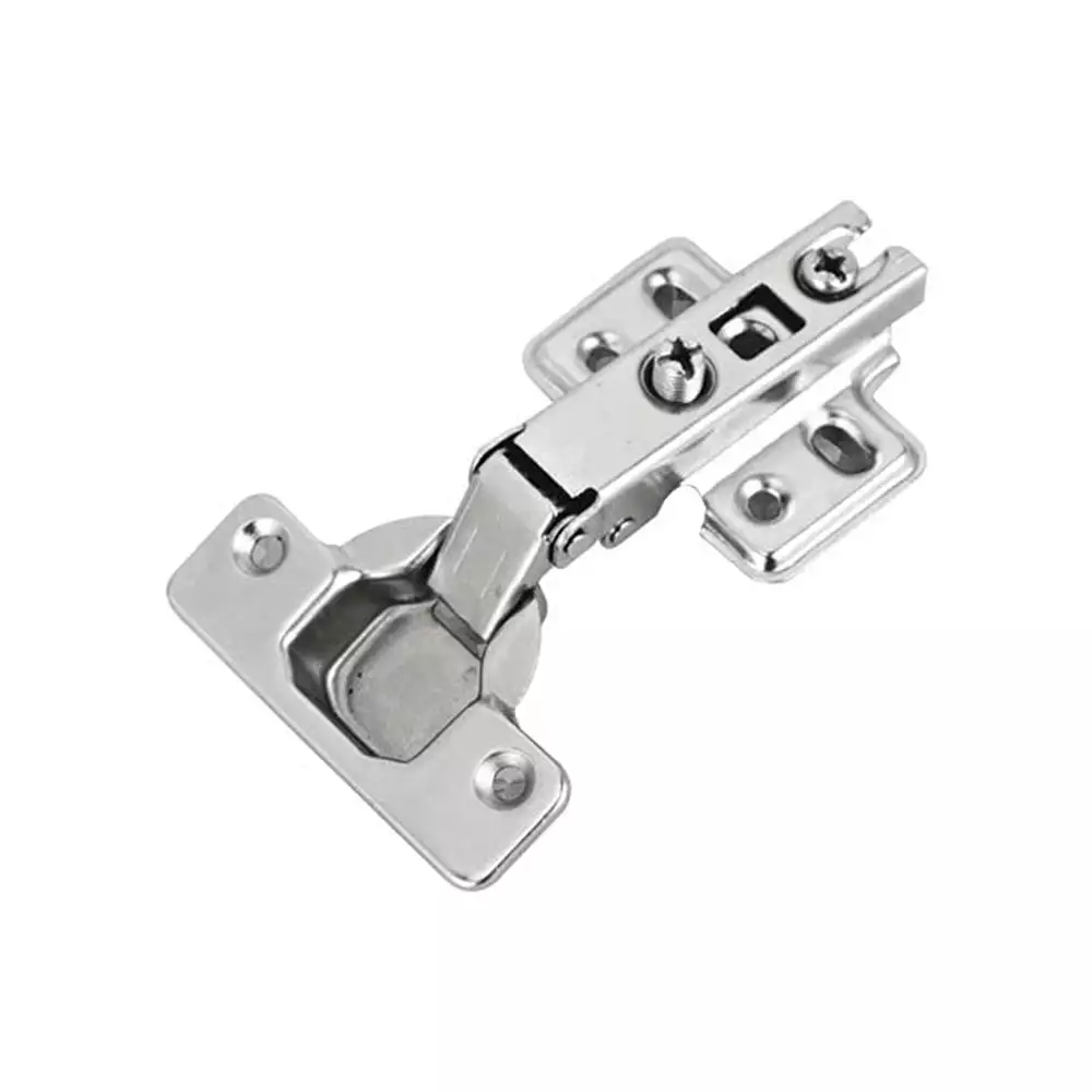 Slimline Slip On Cabinet Hinge , Non - Hydraulic - 15 Degrees