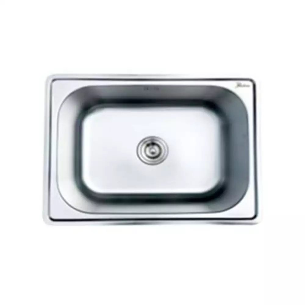 Pristine Kitchen Sink Single Bowl, Matt Finish - (600 L x 460 W x 220 H) mm