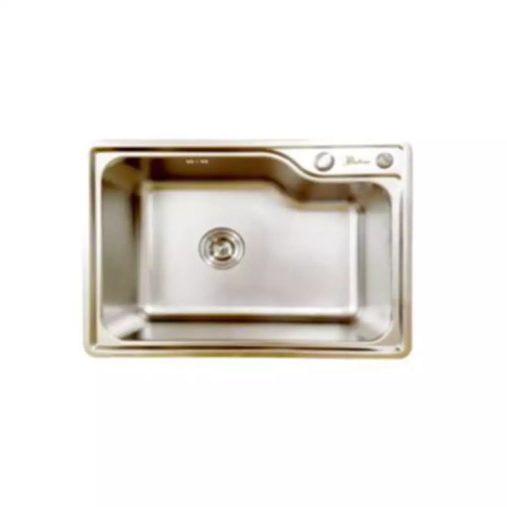 Pristine Kitchen Sink Single Bowl, Matt Finish - (620 L x 450 W x 210 H) mm