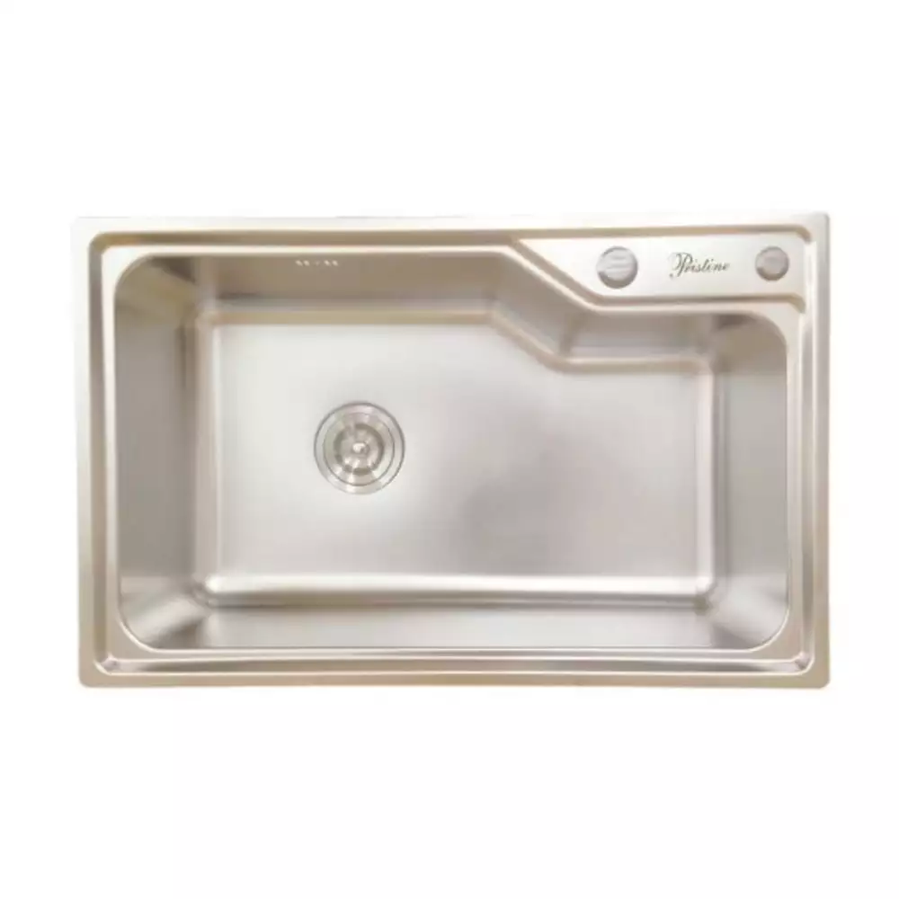 Pristine Kitchen Sink Single Bowl, Matt Finish - (730 L x 450 W x 220 H) mm