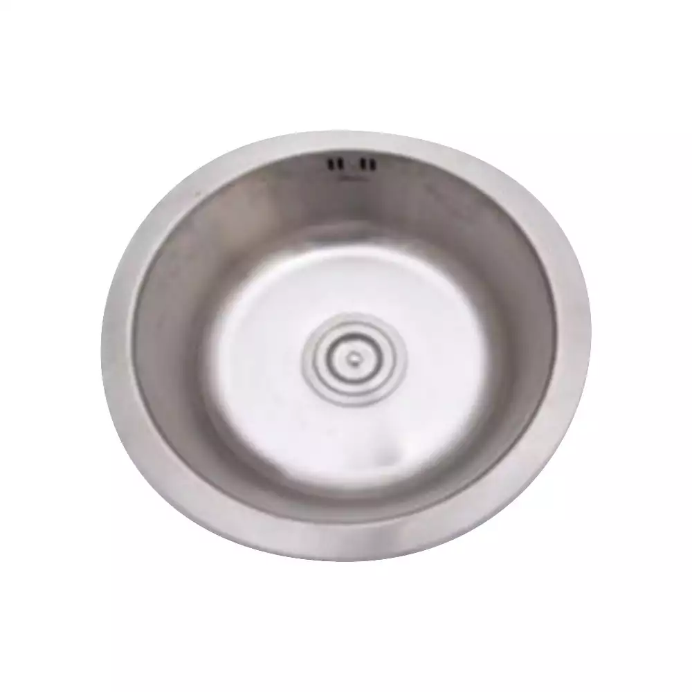 Pristine Kitchen Sink Single Bowl, Stainless Steel Finish - (410 L x 410 W x 180 H) mm