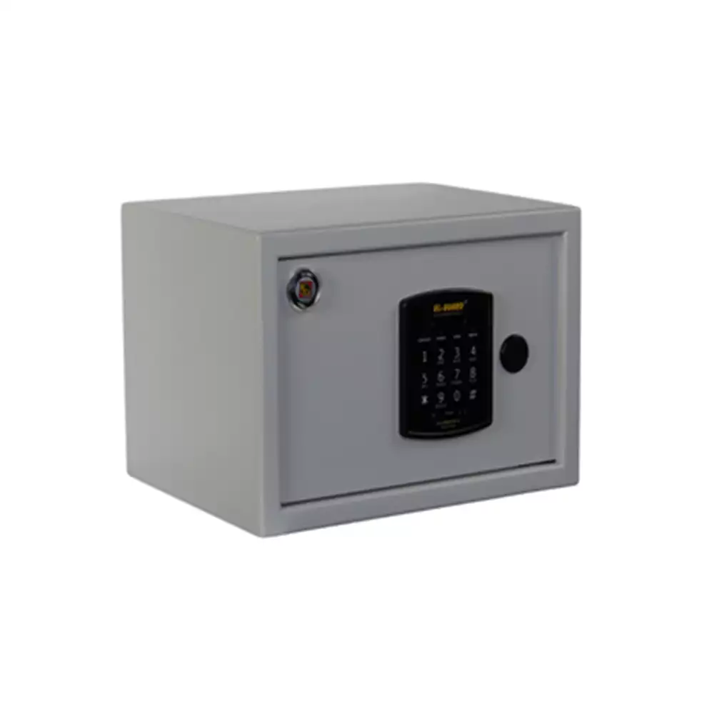 El-Guard Mini (12.5 Litre) Electronic Safe Locker For Home & Office With Pin Code & Key Access - 11.5 Kg (5 Years Warranty)