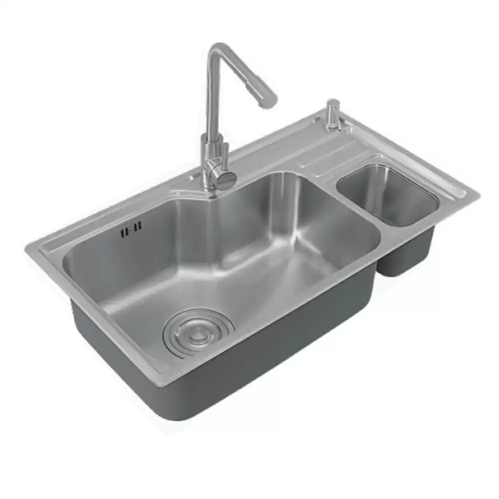 Sincore Savvy Stainless Steel Kitchen Sink - (30.75 x 17 x 8.50) Inch