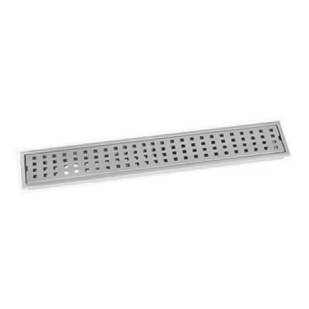 Sincore Eros Stainless Steel Floor Drain, (12 x 4) Inch