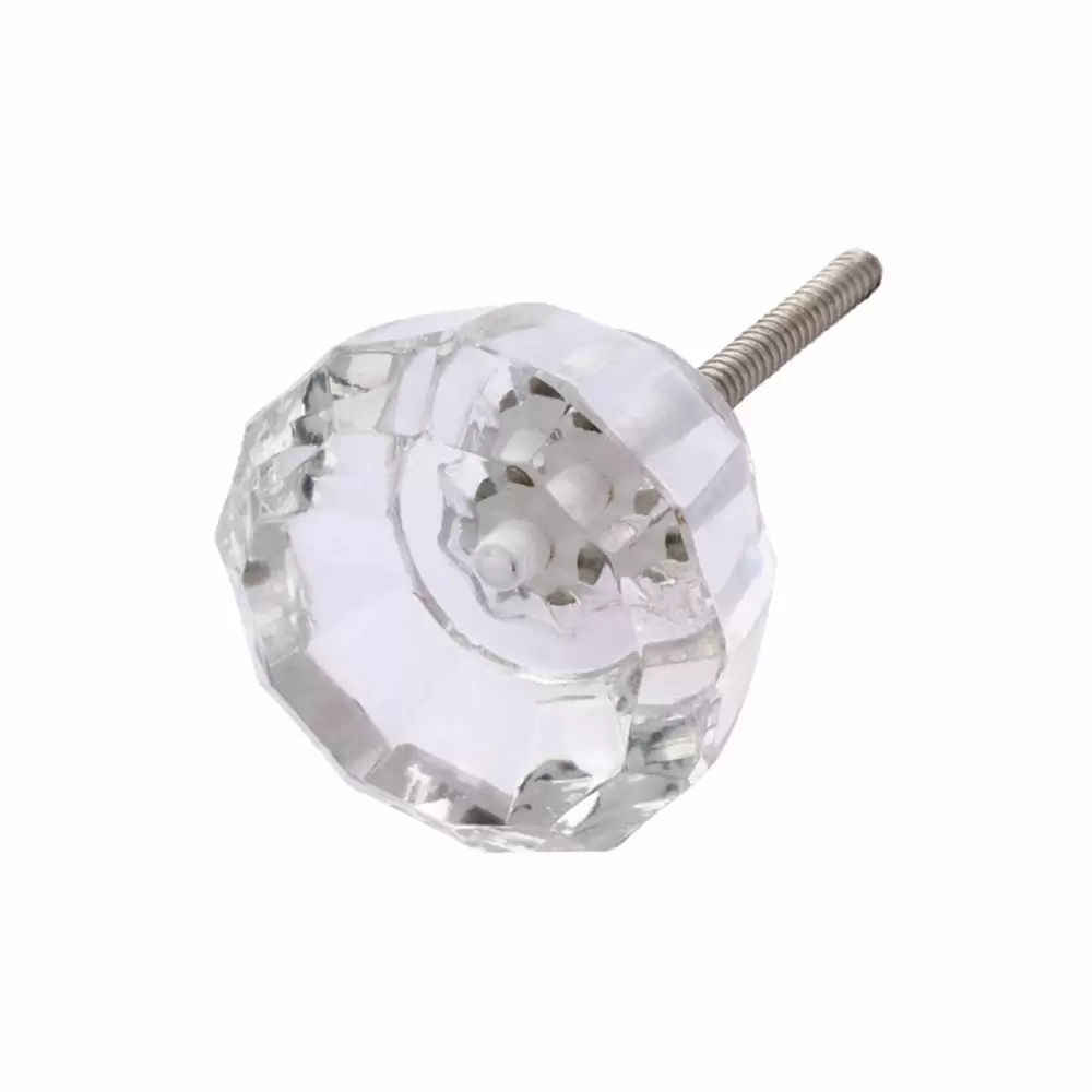 Atom Locks GKAP Clear 1.25inch Glass Knob