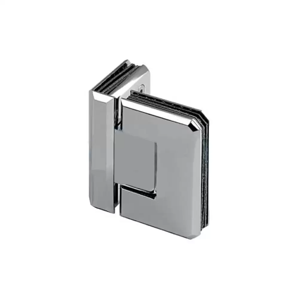 Ozone Glass to Glass Hinge 90° (OSH-4), Satin Finish