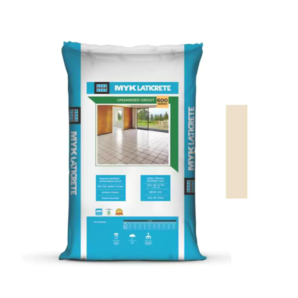 MYK Laticrete 600 Cementitious Tile Grout (Almond) - 1 Kg