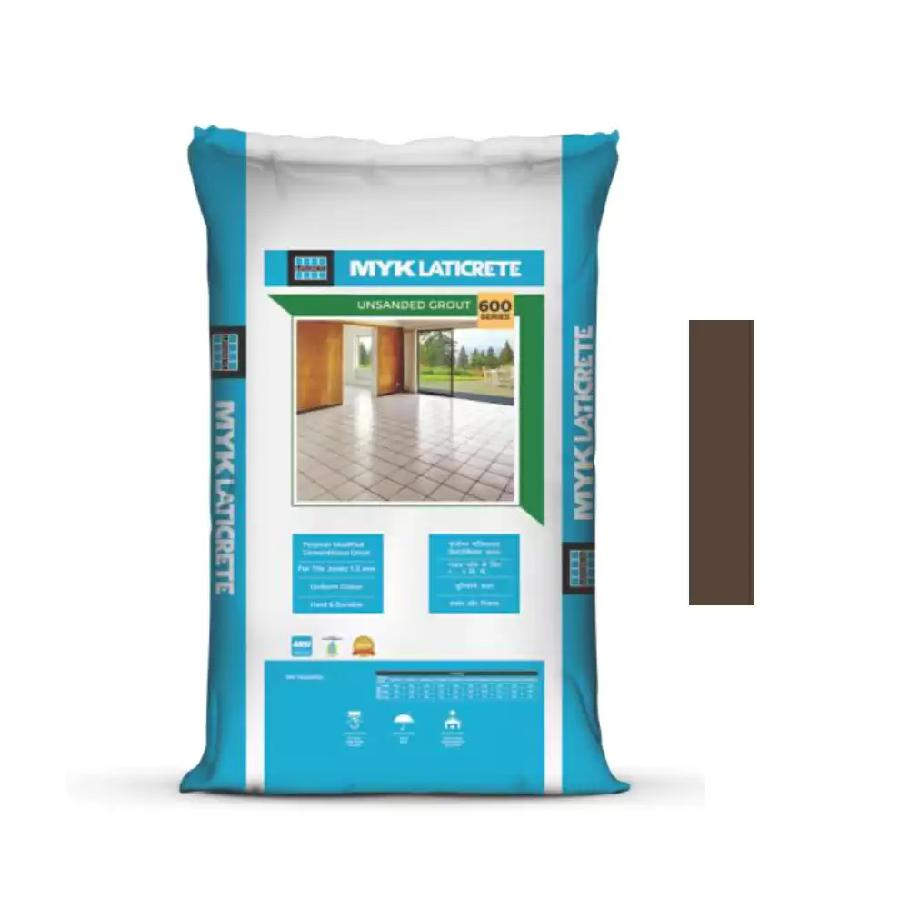 MYK Laticrete 600 Cementitious Tile Grout (Mocha) - 1 Kg