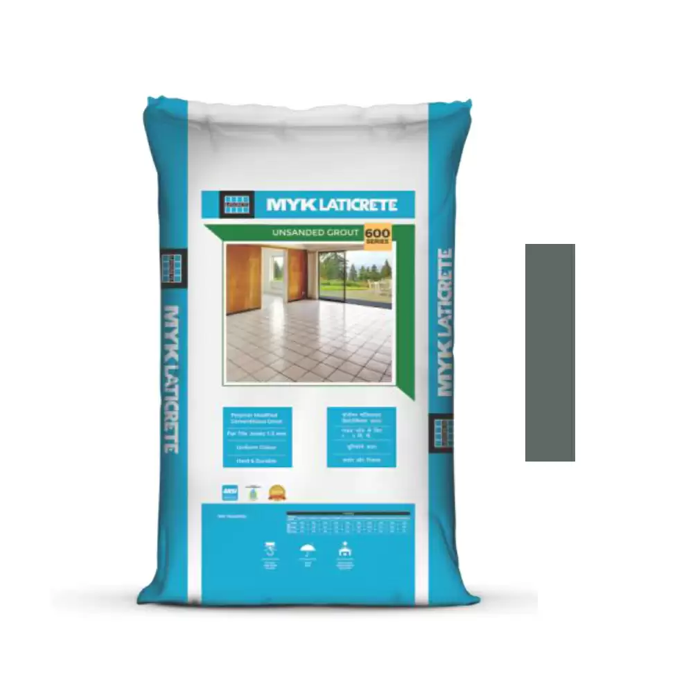 MYK Laticrete 600 Cementitious Tile Grout (Platinum) - 1 Kg