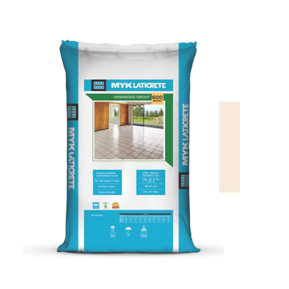 MYK Laticrete 600 Cementitious Tile Grout (Sauterne) - 1 Kg