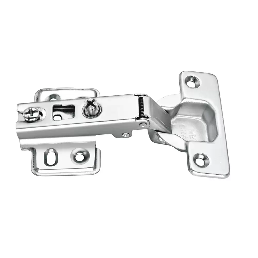 Met Craft Steel Auto Close Slide On Concealed Hinges 8 Degree Crank (Silver)