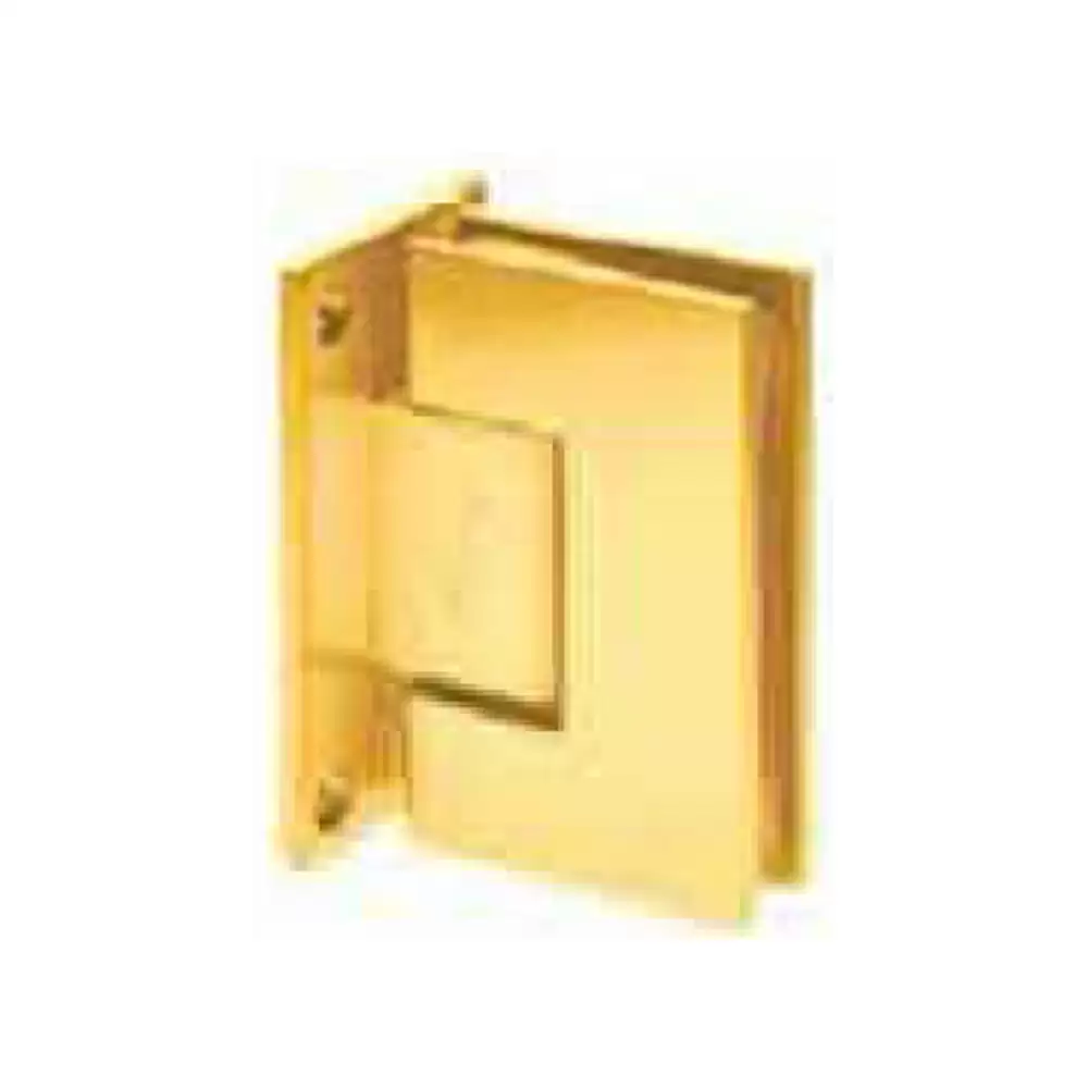 Core 90 Degree Polish Gold Wall to Glass Connector Set Hinge