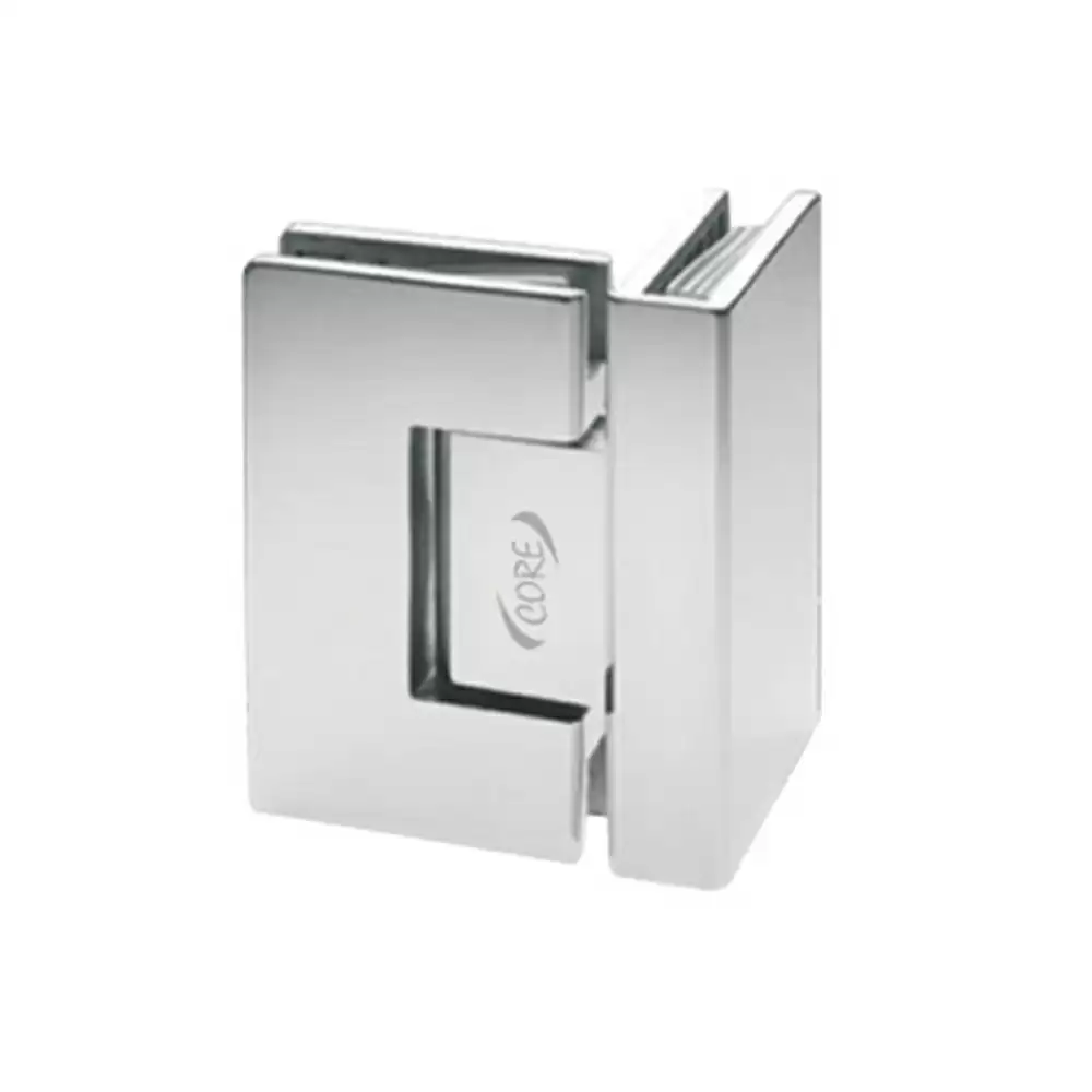 Core CSH-44 90 Degree Glass to Glass Hinge