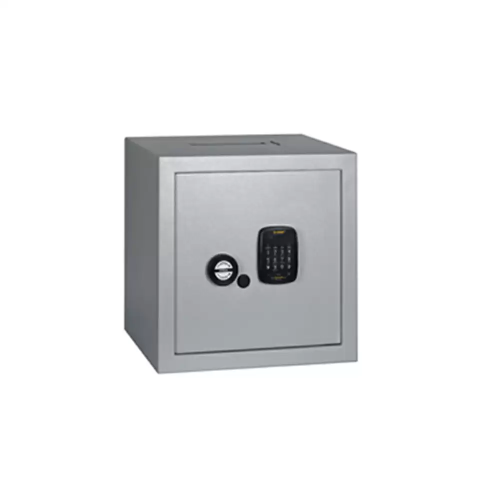 El-Guard Cash Drop Roller Fire Resistant (20 Litre) Electronic Safe Locker For Home & Office With Pin Code & Key Access - 105 Kg (5 Years Warranty)